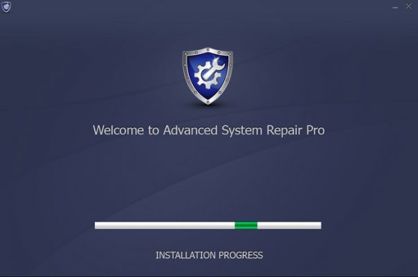 system optimizers advanced system repair pro screenshot with installation process